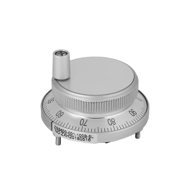 5V 60MM håndhjulspulsencoder fræser manuel kontrol til CNC-system (hvid)