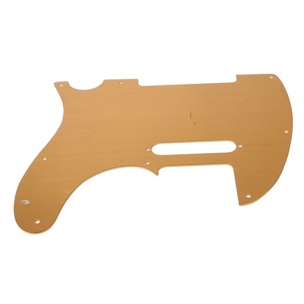 Premium Gold Aluminiumlegering Elgitarr Plektrumskydd, Robust Anti-Rep Frontplåtsskydd