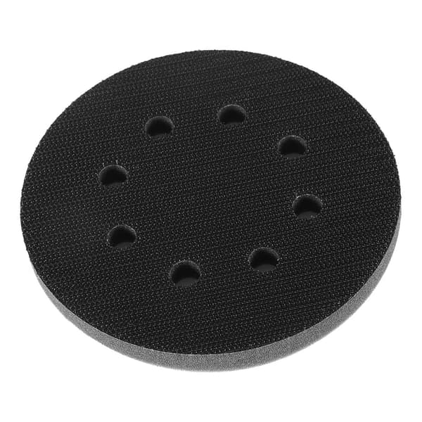 125 mm diameter mjuk buffertsvamp gränssnittsdyna för slipdynor (8 hål)