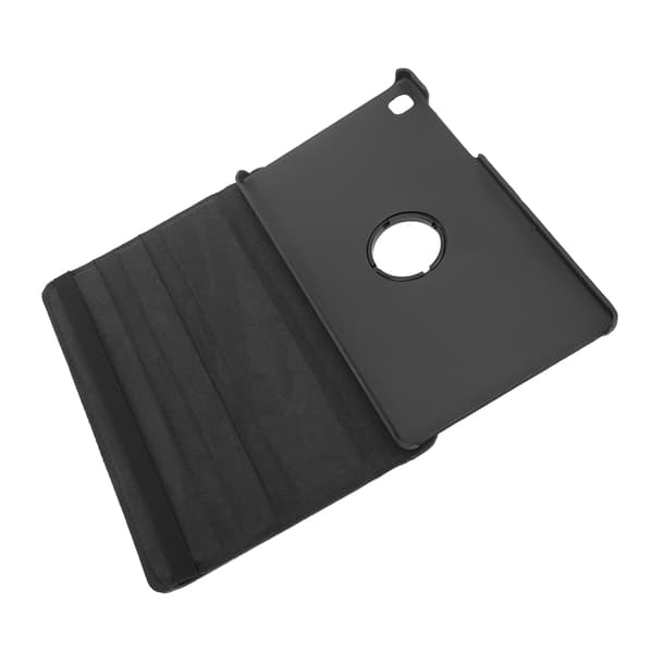 Roterbart tablet-etui, kunstlædercover til Galaxy Tab A7 Lite T220 T225 8.7\", sort