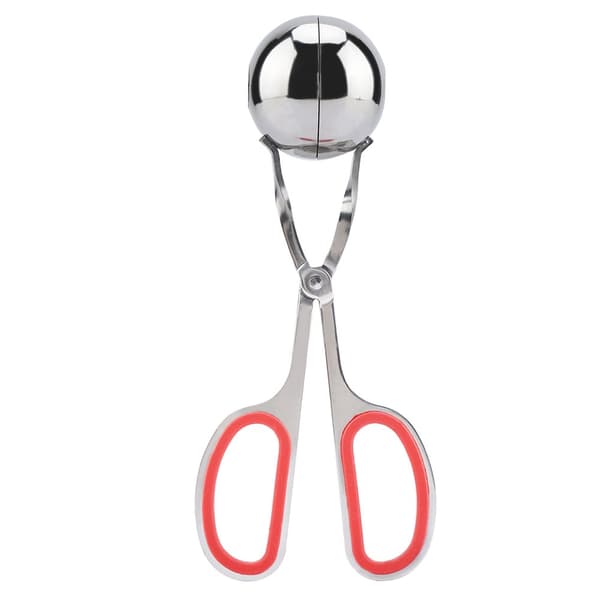 304 rustfrit stål non-stick kødboller risboller klip maker form køkkenredskab (rød)