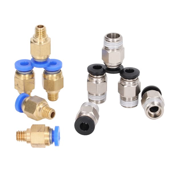 20 stk. 3D-printer pneumatisk fitting PC4-M6 PC4-10 tilbehørssæt til Creality Ender 3