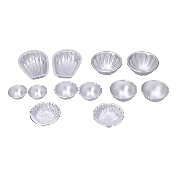DIY Badebombeform Sæt, Bærbar Aluminiumslegering Mousse Kage Bageform Sæt, Husholdning #2