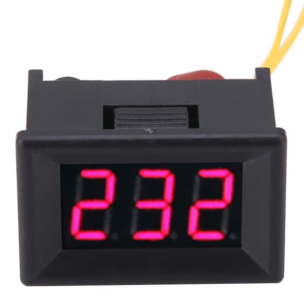1 stk. Digital 0,36\" LED Display Voltmeter AC Spændingsmåler Panel 70-380V