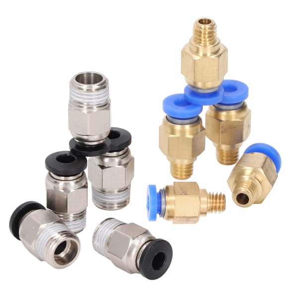 20 stk. 3D-printer pneumatisk fitting PC4-M6 PC4-10 tilbehørssæt til Creality Ender 3