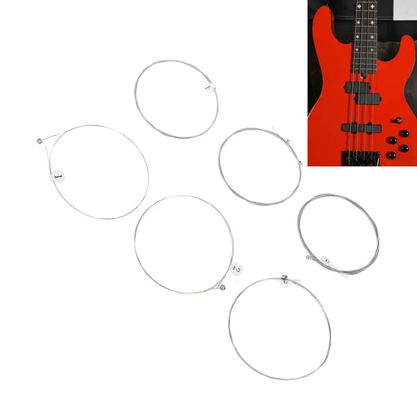 Fosforbronze-belagte E-guitarstrenge 6-pak sæt til E140, ekstra tilbehør
