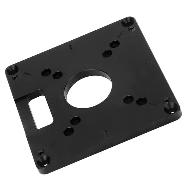 Fræseplade til træbearbejdningsmaskine, bundplade, hardwaretilbehør, aluminiumslegering