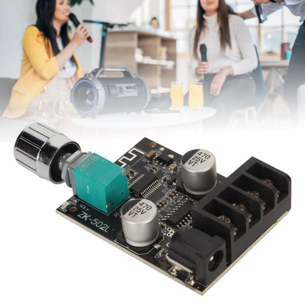 Bluetooth 5.0 Stereo Forstærkerkort Mini Digital Strømmodul Dobbeltkanal