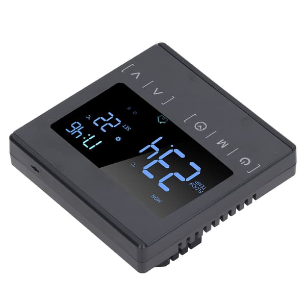Programmerbar Digital Termostat Smart Touch Skærm Hjemmetermostat til Sveddampningsrum AC85V til 250V
