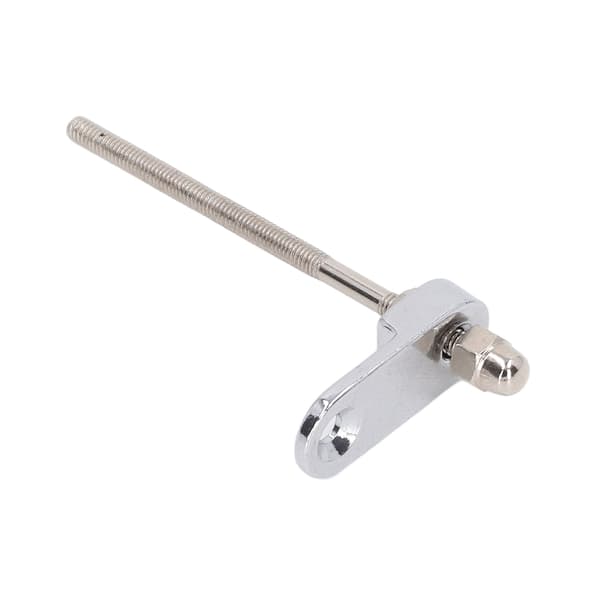 Mandolin Plektrumskydd Fästfäste & Hållare Robust Metall Silver med Skruv