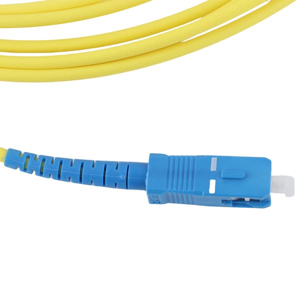 SC-SC-valokuitupatch-kaapeli, simplex, 3m, PVC