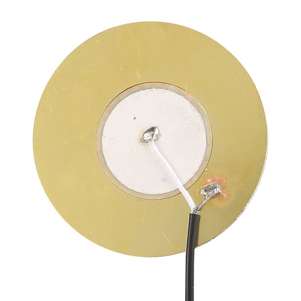 Gitarr Piezo Transducer Pickup för Gitarr Fiol Ukulele Mandolin Banjo Svart