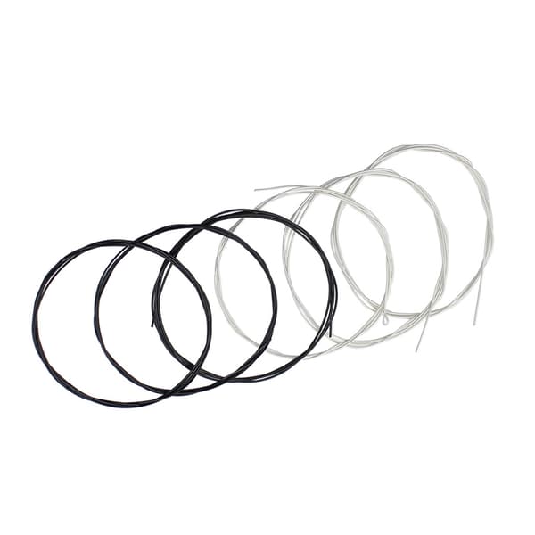 6st/set (.028-.043) Klassisk Spansk Gitarr Nylonsträngar 2 Färger Standard Spänning