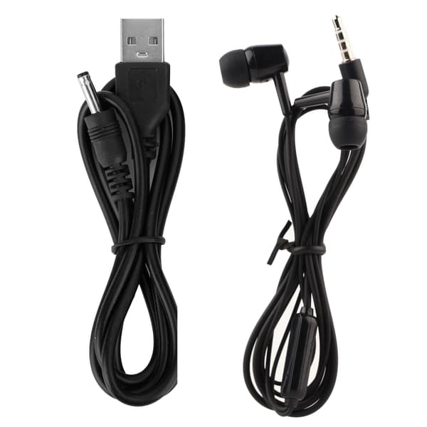Bærbar Bluetooth Kassetteafspiller med FM-radio, Auto Reverse, Sort