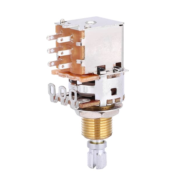A500K elektrisk guitar lineær potentiometer tone trækknap switch pot pickup switch