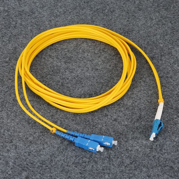 9,8 fod SC til LC fiberoptisk patchkabel PVC single-mode jumper til netværk