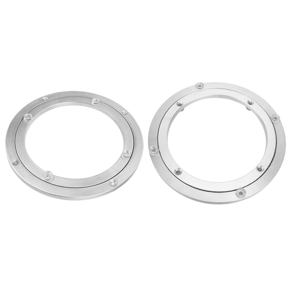 8 tums roterande displaybas i aluminiumlegering, runt displayställ