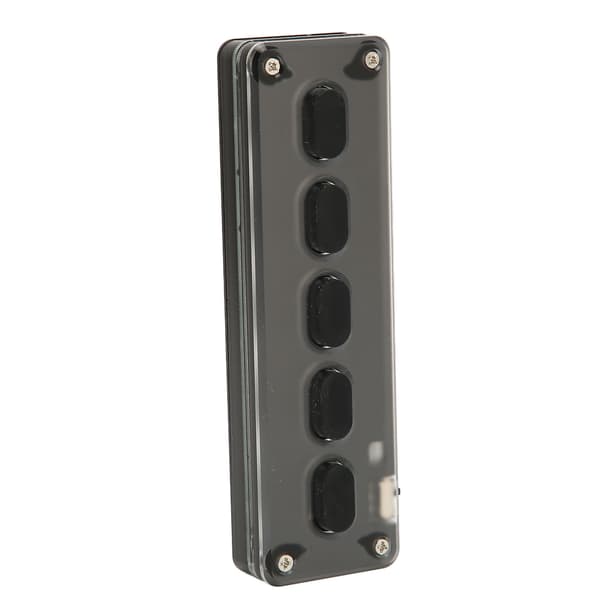 Programmerbar makropude 5-tast USB & Bluetooth Dual-Mode Mini Lydløs Silikone Brugerdefineret Gaming Tastatur Sort