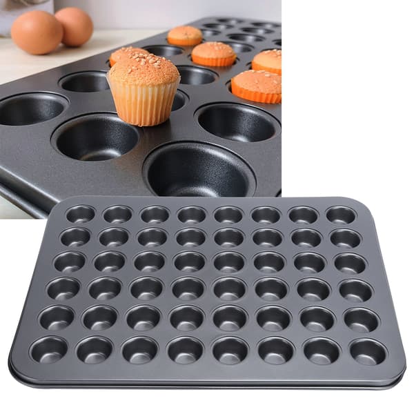48-kops non-stick mini rund cupcakeform bageform bageudstyr madlavningstilbehør