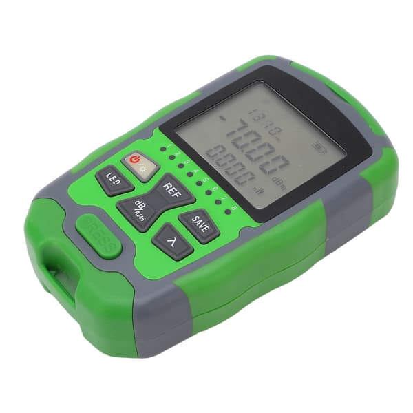 Fiberoptisk effektmåler -70~+10dBm Digitalt optisk kabeltester, 5W testsæt