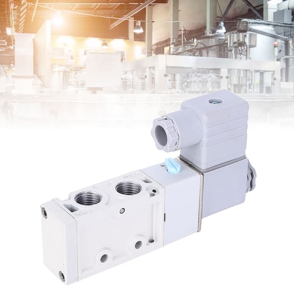 5-vejs magnetventil aluminiumslegering MVSC220-4E1 G1/4in til pneumatiske systemer