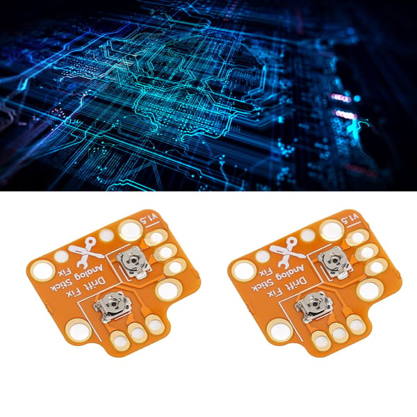 3D Analog Stick Drift Fix Board Universal Joystick-udskiftningsmodul til PS4 PS5 Xbox Controller 2-pak