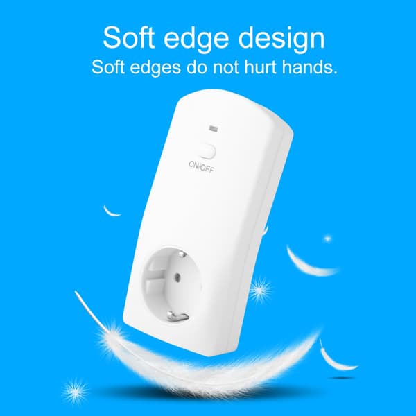 Smart WiFi-termostat och EU-uttag, 110-240V programmerbart hemuttag med APP-kontroll
