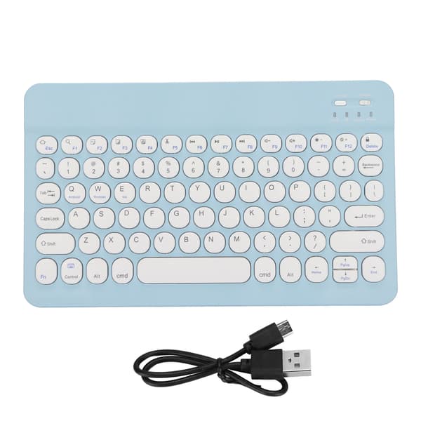 Trådløst tastatur Pålidelig forbindelse til telefon, tablet, bærbar computer, iOS, Android, Windows, kontor, hjem, Bluetooth