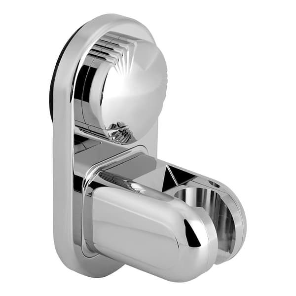 Justerbar Duschhuvudhållare Väggmonterad Sugkopp (Silver)
