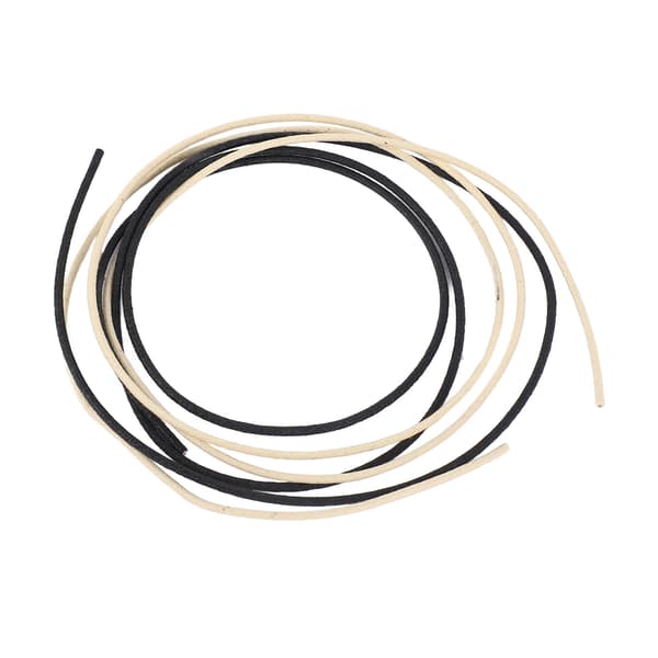 2-pack gitarrpickupkabel skyddande isolering lågbrusig enkelkärnig kopparkabel för elgitarrer