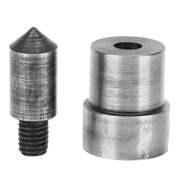2 st 1,5-16 mm 45# Stål Hålstansset, Läderbälteshålsverktyg (4 mm)
