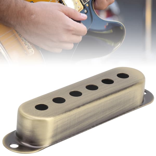 3 st mässing enkel pickup-skydd 48mm/50mm/52mm gitarrtillbehör för ST SQ elgitarr brons