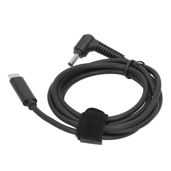 150 cm USB-C til 4.0x1.35mm DC-opladerkabel, hurtig strømforsyning til bærbar computer