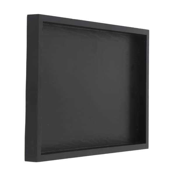 Rektangulär serveringsbricka i massivt trä för te, kaffe, snacks, mat, restaurangbrickor 22*12*2cm