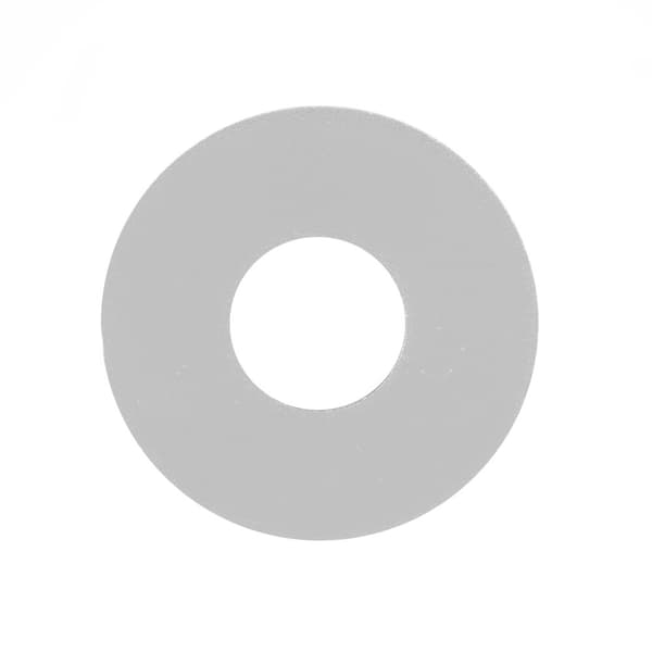 Vippströmbrytarplatta i aluminium Rhythm Treble Washer Ring för LP EPI elgitarr (silver)