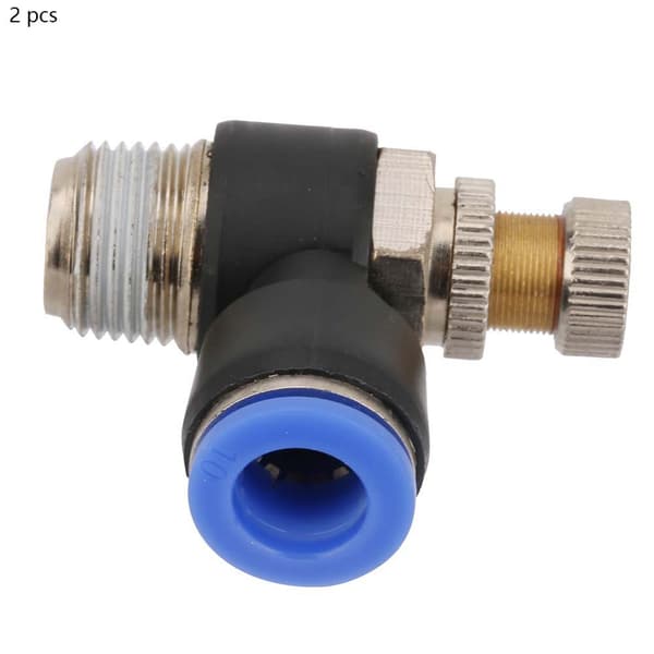 2st Rör Luftflödeshastighetsregulator Pneumatisk Kopplingsventil SL10-03