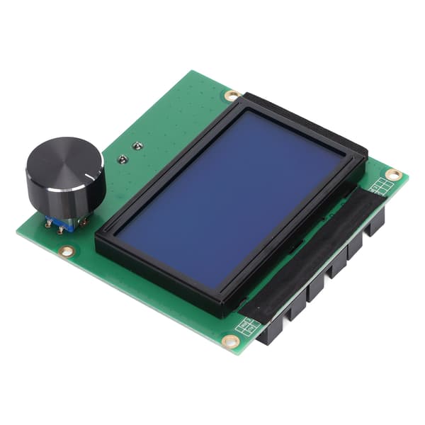 12864 LCD-skærm 3D-printer kontrolskærm Smart Panel til CR-10S Ender 3 opgraderingssæt