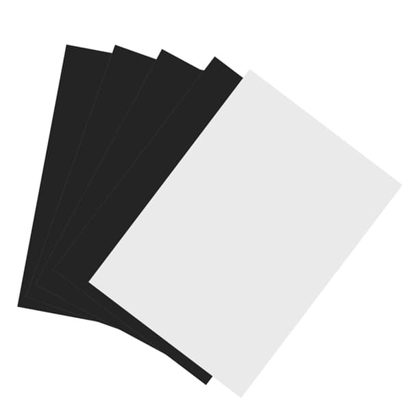 5 st A4 flexibelt magnetiskt bläckstråleskrivarpapper utskrivbart fotopapper magnet