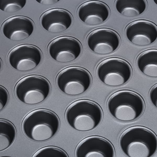 48-kops non-stick mini rund cupcakeform bageform bageudstyr madlavningstilbehør