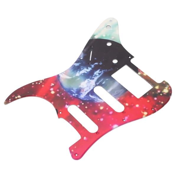 Elgitarr Plektrumskydd PVC Scratchplate Frontpanel Skydd Gitarrtillbehör
