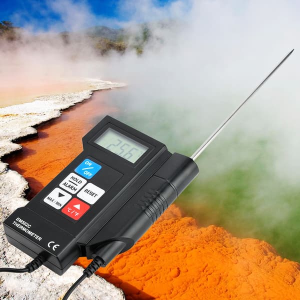 EM502C Professionelt Digitalt Elektronisk Termometer Madtermometer Med Probe