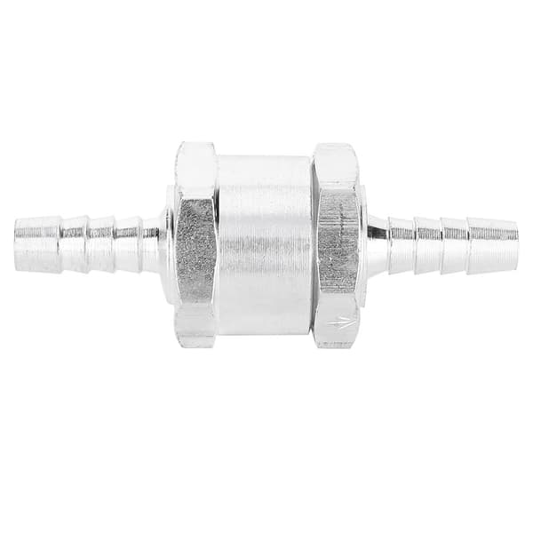 Aluminium Bränsle Backventil Envägs Bensin 6MM