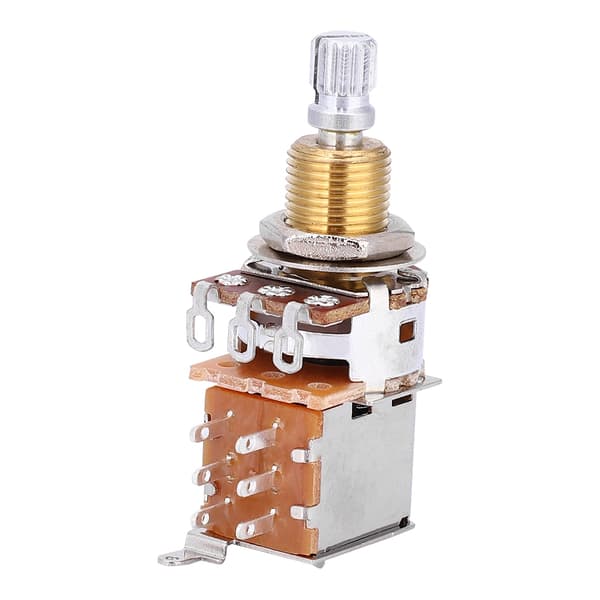 A500K elektrisk guitar lineær potentiometer tone trækknap switch pot pickup switch