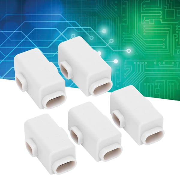 5 stk. terminal parallel splitter kobber samleboks til loftlampe ledningsføring (ZK-T1)
