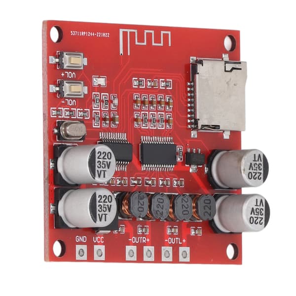 Bluetooth-tehovahvistinlevy 2-kanavainen langaton kaiutinlevy DC12-24V