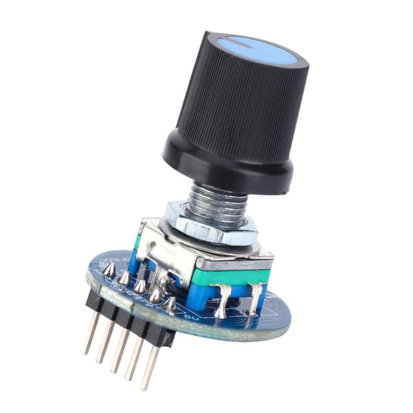 2 stk. roterende encoder-modul af høj kvalitet potentiometer elektronisk komponent 5V