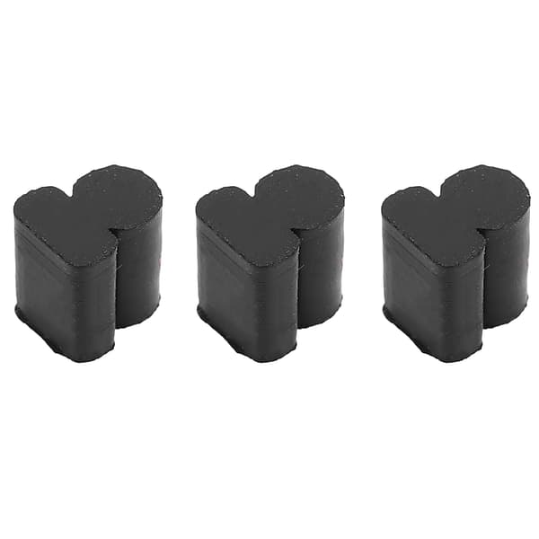 3 stk. ventilrotor kofanger gummi buffer stop instrument tilbehørssæt til valdhorn