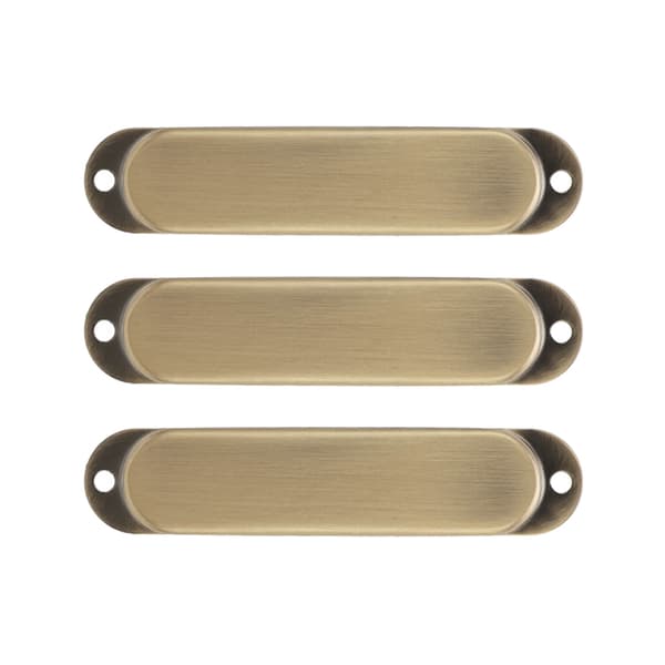 3 st elgitarr single coil pickup-skydd koppar cyan brons hårdvaruset