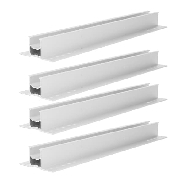 Solpanelmonteringsfäste Set Aluminiumlegering Stadigt Fästande Solpanel PV Monteringsställ Rack