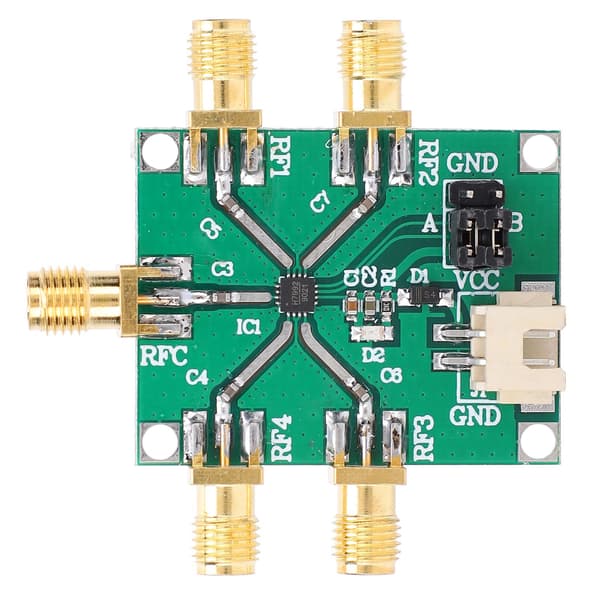 RF Switch Modul SinglePole 4 Throw Ikke-reflekterende Elektronisk Komponent HMC7992 0.1-6GHz